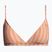 Swimsuit top ROXY Into The Sun Fix Tiki Triangle 2021 papaya punch novelta stripe h