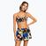 Women's swim shorts ROXY Salty Tan 2021 anthracite flower jammin