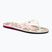 ROXY Portofino III women's flip flops white/crazy pink print