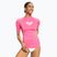 Women's swimming t-shirt ROXY Whole Hearted shocking pink