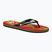 Men's Quiksilver Molokai Art II black/red/black flip flops