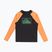 Quiksilver Everyday UPF50 black/tangerine children's swimming longsleeve