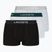 Lacoste boxer shorts 5H3389 NUA 3 pairs black/white/silver chine