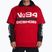 Men's DC Dryden barbados cherry snowboard sweatshirt