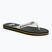 Men's Quiksilver Molokai black rasta flip flops