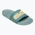Quiksilver men's Rivi Wordmark Slide II sage flip-flops