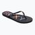 ROXY Sandy III women's flip flops white/rainbow monogram