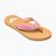ROXY Porto Raffia II raspberry women's flip flops