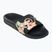 Women's ROXY Slippy II flip-flops black/green print