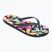 Women's Billabong Dama night tropical flip flops