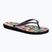 Women's Billabong Dama night tropical flip flops