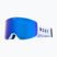 Women's snowboard goggles ROXY Storm W white/clux ml blue
