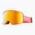 Women's snowboard goggles ROXY Storm W coral chic/clux ml orange