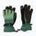 Children's snowboard gloves Quiksilver Mission trekking green