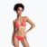 Women's two-piece swimsuit ROXY Solid Essentials Tiki Tri hibiscus