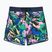 Men's swim shorts Quiksilver Surfsilk Scallop 18" dark navy interact floral