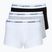 Lacoste men's boxer shorts 5H5150 3 pairs black/white/silver chine