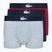 Lacoste boxer shorts 5H1803 BCK 3 pairs navy blue/silver china/red