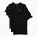 Men's T-shirt Lacoste TH9007 3-pak black