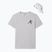 Men's tennis shirt Lacoste TH1044 silver chine/navy blue