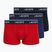 Men's boxers Lacoste 5H1300 3 pairs navy blue/red/methylene