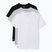 Men's T-shirt Lacoste TH9010 3-pak white/silver chine/black
