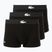 Men's boxers Lacoste 5H1291 3 pairs black/white/black/black