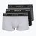 Men's boxers Lacoste 5H1300 3 pack silver chine/flagstone/black