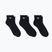 Socks Lacoste RA9182 Ankle 3-pak black