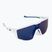 Julbo Fury Spectron 3Cf matt white/blue cycling glasses J5311111