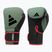 adidas Combat 50 green boxing gloves
