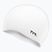 Children's swimming cap TYR Wrinkle-Free Silicone white