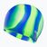 Swim cap TYR Multi-Color Silicone green/blue multi