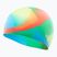 Children's swim cap TYR Tiedye Silicone Multicolor Jr blue/yellow/green/orange