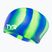Swim cap TYR Multi-Color Long Hair Silicone green/bluemulti