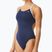 Women's one-piece swimsuit TYR Hexa Cutoutfit navy/white