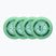 Roller skate wheels FR Skates Downtown Wheel 80mm/85A X4 mint/mint