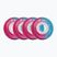 Roller skate wheels Luminous Led Wheels Duo 72mm/85A X4 galaxy/purple