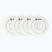 Roller skate wheels Luminous Led Wheels Duo 84mm/85A X4 white/blue