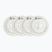 Roller skate wheels Luminous Led Wheels Duo 72mm/85A X4 white/blue