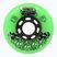 Roller skate wheels FR Skates Street Invaders Wheels 80mm/84A X4 green/black