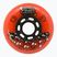 Roller skate wheels FR Skates Street Invaders Wheels 80mm/84A X4 orange/black