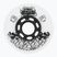 Roller skate wheels FR Skates Street Invaders Wheels 80mm/84A X4 white/black