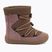 Children's barefoot snow boots Froddo Barefoot Tex Track Wool dark pink