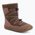 Children's barefoot snow boots Froddo Barefoot Tex Track Wool dark pink