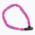 ABUS Steel-O-Chain bicycle lock 5805K/75 pink 72492
