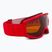 Children's ski goggles Alpina Piney red matt/orange