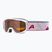 Alpina children's ski goggles Piney white/ flower matt/ orange