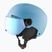 Alpina children's ski helmet Zupo Visor Q-Lite smoke/ blue matt