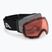 Ski goggles Alpina Falera Mag Q-Lite black/glacier matt/silver/pink